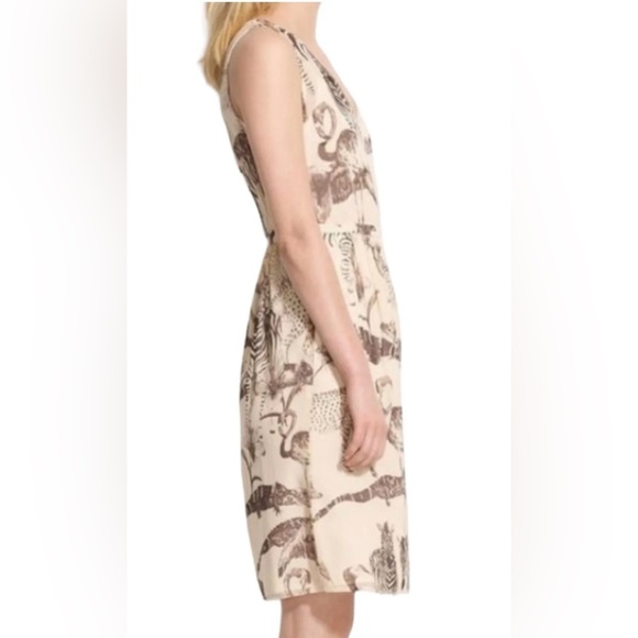 Madewell Silk Safari Print Mini Dress - Picture 8 of 11